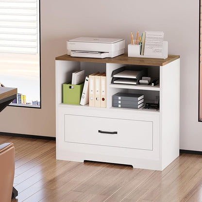 LVB Lateral File Cabinets for Home Office, Wood Filing Cabinet Drawers for - Image 8