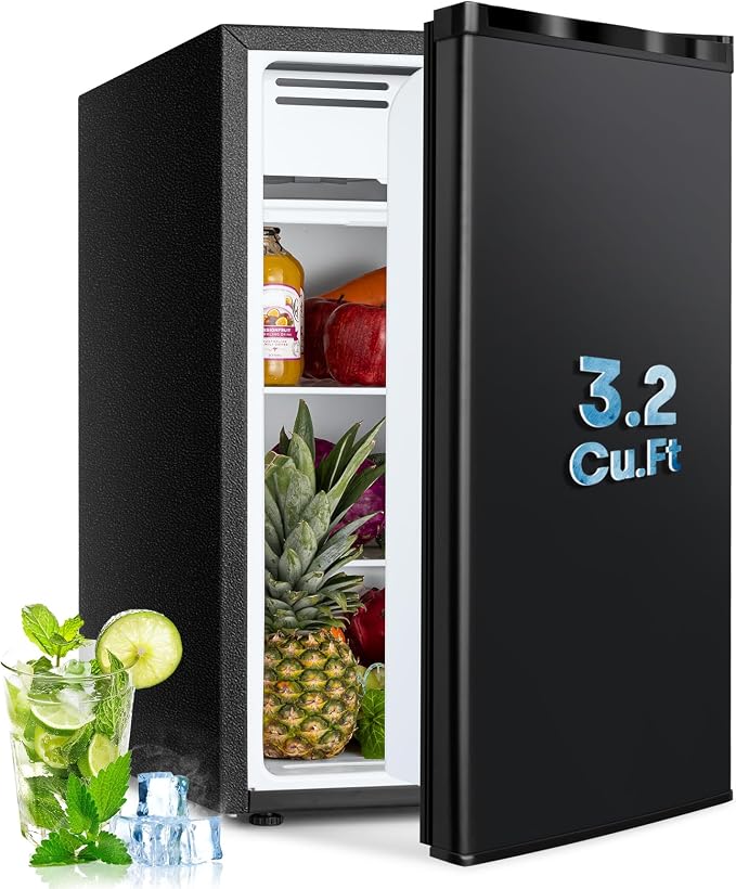 Compact Refrigerator 3.2 Cu.Ft Mini Fridge by Unknown