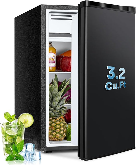 Compact Refrigerator 3.2 Cu.Ft Mini Fridge by Unknown