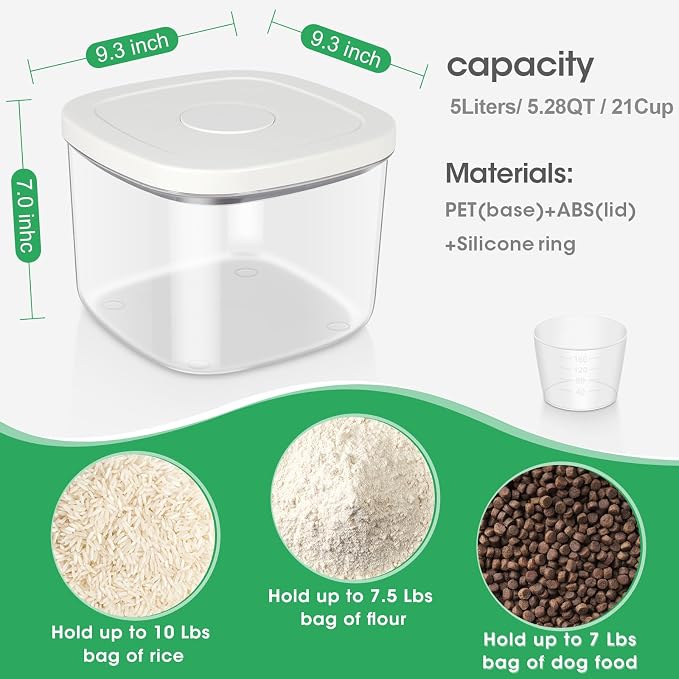 TBMax Large Airtight Food Container 5.28 Qt - Image 2