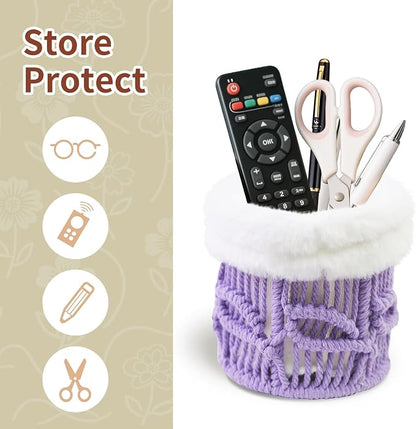 Glasses Holder for Nightstand Boho Decor Eyeglass Holder Stand for Office - Image 2