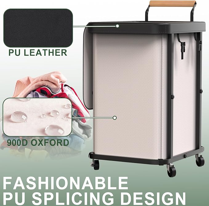 150L Extra Large Fashion Laundry Basket - Image 4