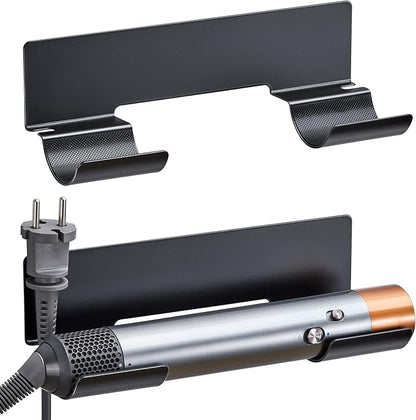 2 PCS Hair Straightener Holder Wall Mount Curling Iron Holder, Hair Dryer by WelcometoOukimly