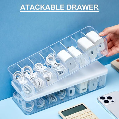 Tatuo 4 Pcs Cable Organizer Box - Image 3