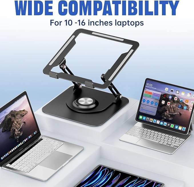 Laptop Stand for Desk, Adjustable Computer Stand - Image 5