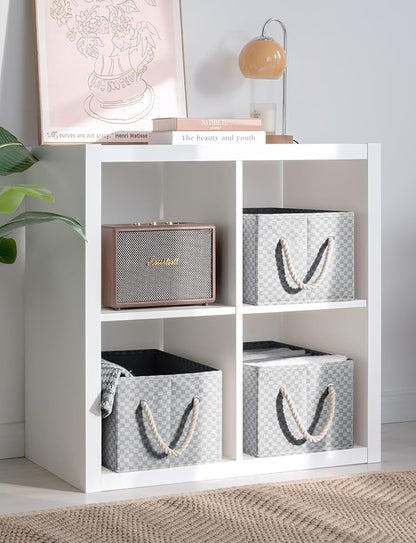 StorageWorks Storage Baskets for Shelves, Foldable Fabric Closet Storage Bins - Image 6