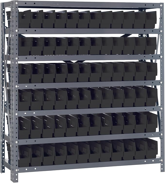 Quantum Storage Systems 1239-100BK Steel Shelving Unit by QuantumStorageSystems