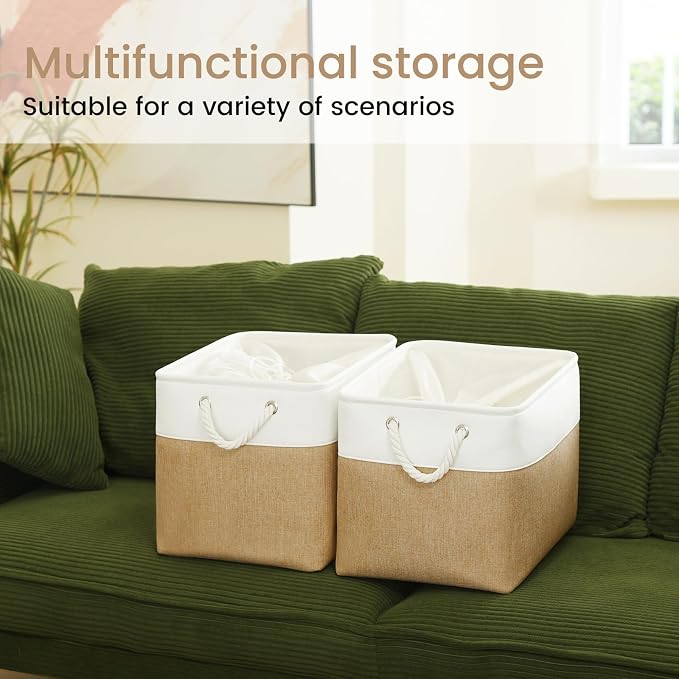 16x12x12 In Foldable Fabric Large Storage Bins - Image 6