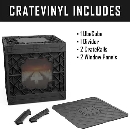 CrateVinyl - Vinyl Record Storage Crate Modular Storage Cube - Image 3