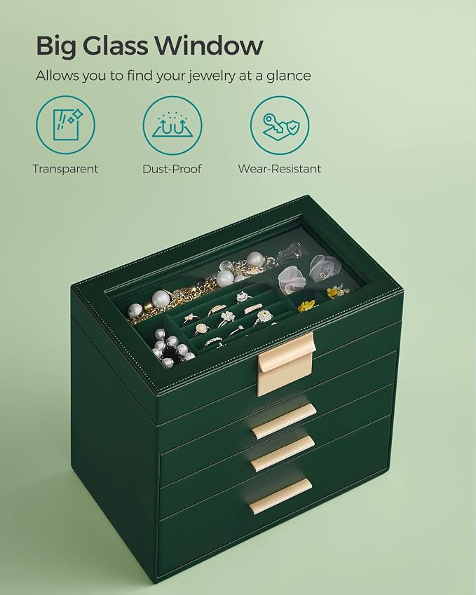 SONGMICS Jewelry Box Organizer - Image 3