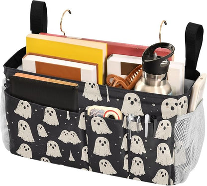 Cute Halloween Ghost Blacck Bedside Caddy - Image 3