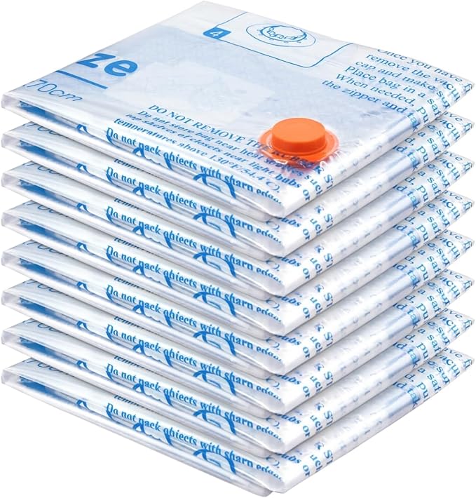 MEIQIHOME Vacuum Storage Bags, Space Saver Sealer Bags, Vacuum seal bags - Image 5