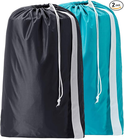 HOMEST 2 Pack XL Nylon Laundry Bag by HOMEST