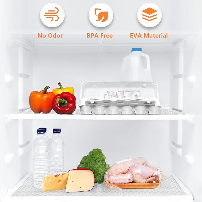 Shelf Liners for Kitchen Cabinets Refrigerator Liners Waterproof Kitchen - Image 3