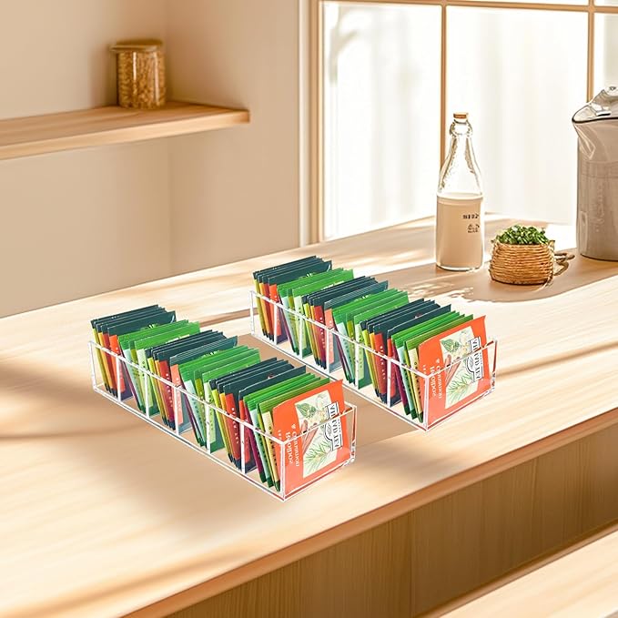Tea Bag Organizer, Tea Packet Storage - Image 5