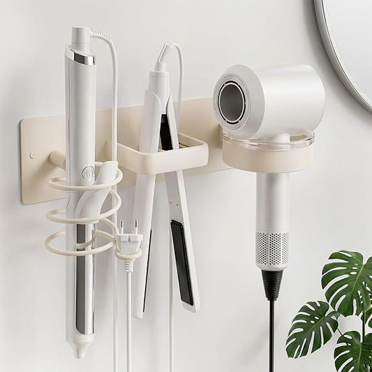 Hair Dryer Holder Curling Iron Holder Flat Iron, Curling iron holder wall mount by Providemorechoicesforyour