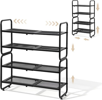 Expandable Shoe Rack by Unknown