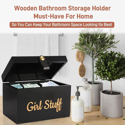 100% Solid Wood Tampon Holder Box - Image 8