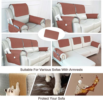 Waterproof Sofa Armrest Cover Headrest Cover - Image 7