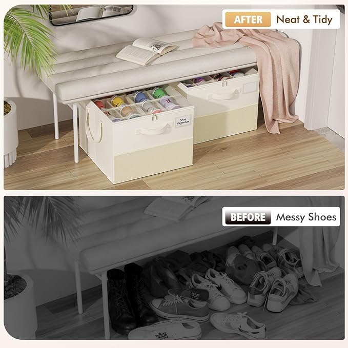Plus Size 2 Pack Shoe Organizer - Image 4