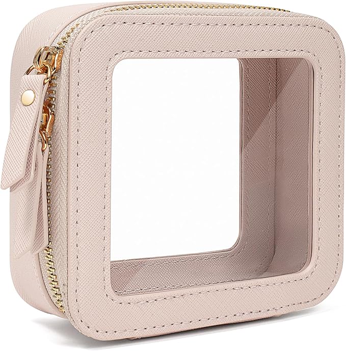 Travel Clear Makeup Bag Set, TSA Approved Cosmetic Bag Case by FFpaw