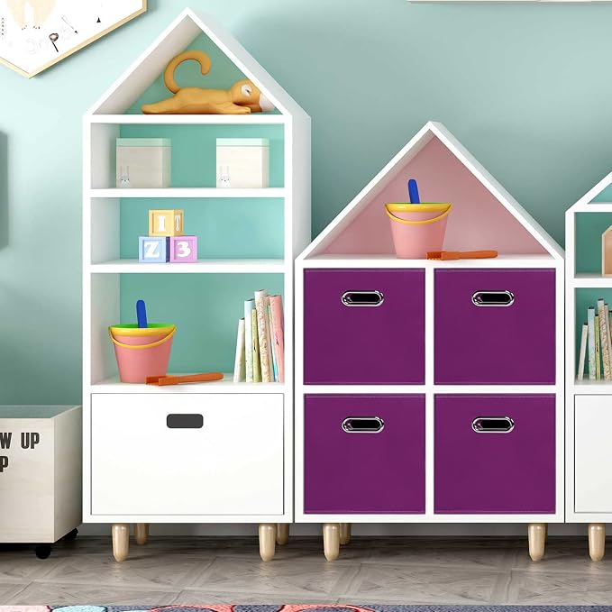 Fabric Cloth Storage Bins, Fabric Cube Organizer - Image 4