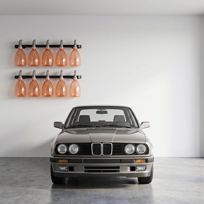 Spray Bottle Holder Wall Mount 10 Inches Wall Mounted Spray Bottle Storage Rack - Image 7