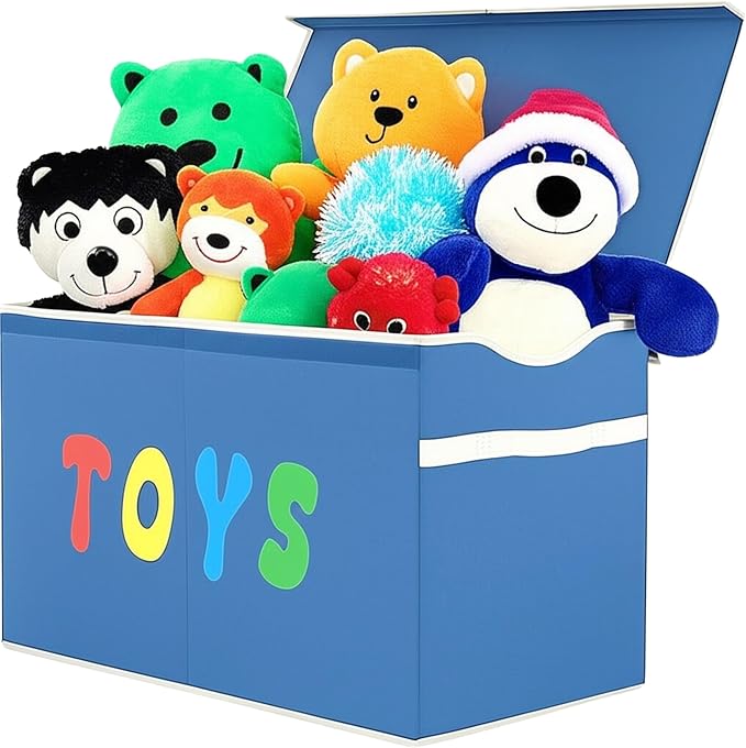YOLOXO Toy Box Chest, Collapsible Sturdy Storage Bins by YOLOXO