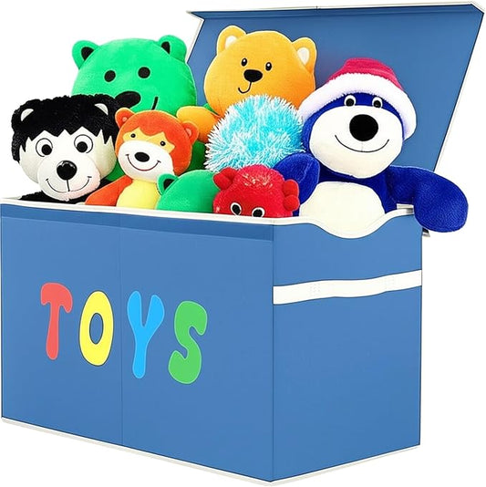 YOLOXO Toy Box Chest, Collapsible Sturdy Storage Bins by YOLOXO