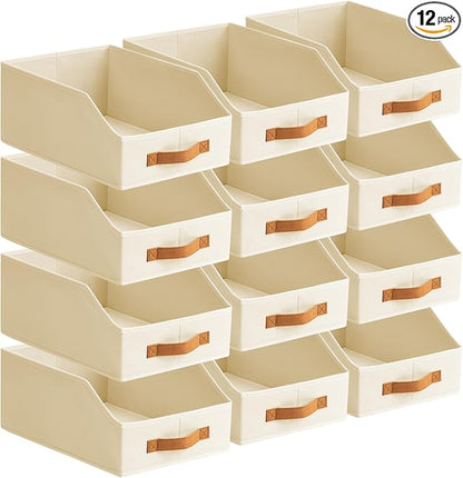 Homsorout Fabric Storage Bins for Organizing by Homsorout