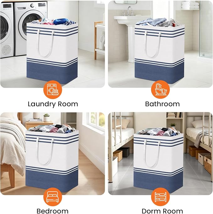 TranquilRelax 3-Pack Laundry Basket - Image 8