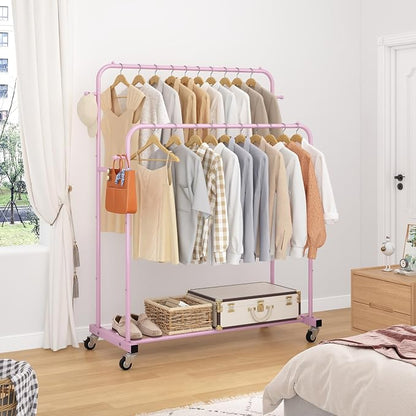 Laiensia Double Rods Garment Rack - Image 3