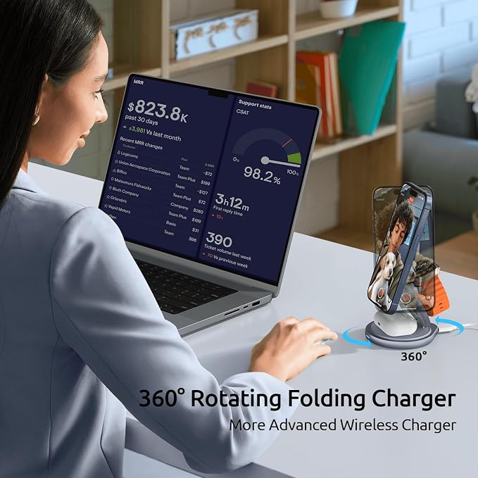 3 in 1 Wireless Charging Station - Image 5