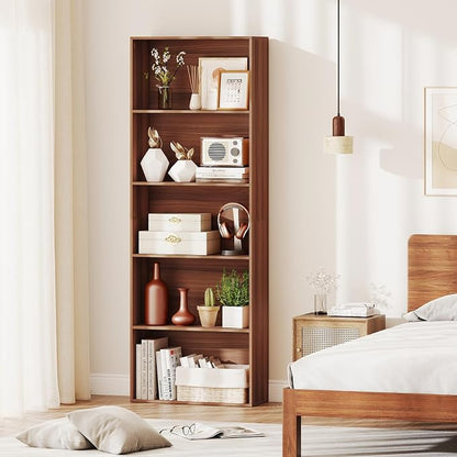Giantex 5-Tier Bookshelf, Freestanding Bookcase - Image 9