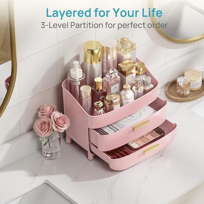 Vtopmart 3-Tier Skincare Makeup Organizer, - Image 4