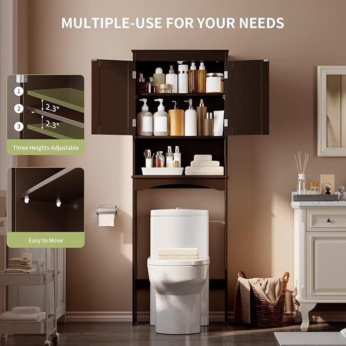 Gizoon Over the Toilet Storage Cabinet - Image 4