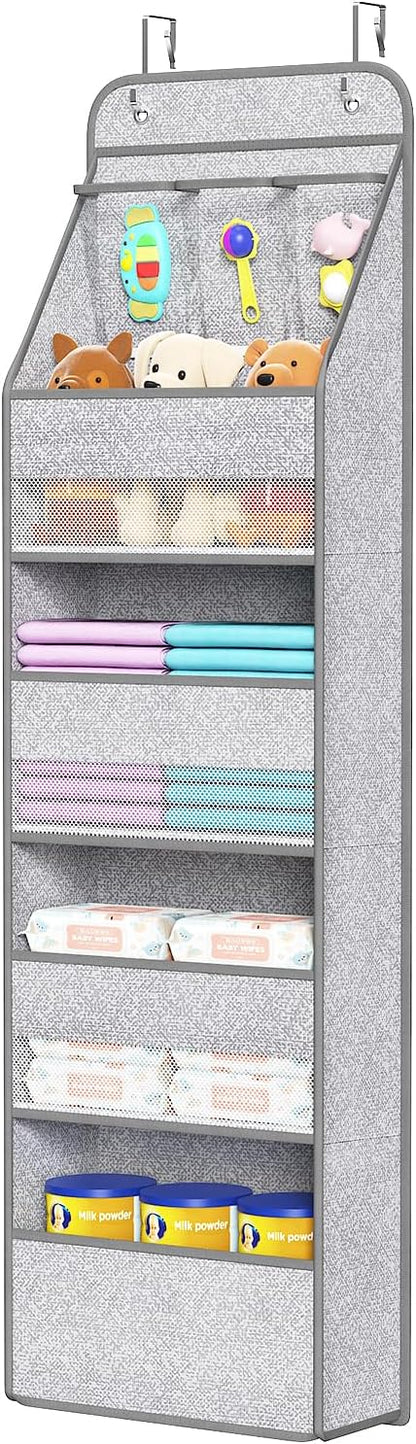 Univivi 5-Shelf Door Storage Over Door Hanging Organizer by Univivi