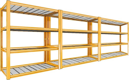 REIBII 40" W Garage Shelving 2240 LBS Storage Shelves Adjustable Heavy Duty by REIBII