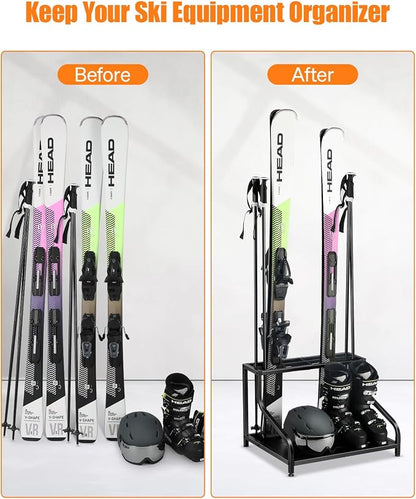 Ski Storage Rack for Garage - Image 4