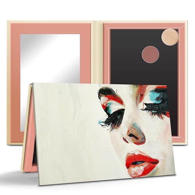 Magnetic Eyeshadow Palette, Empty Makeup Palette Organizer by PINELIFE