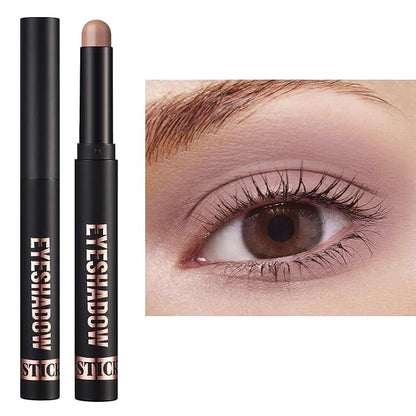 Matte Cream Eyeshadow Stick Nude Eye Shadow Sticks Waterproof Longwear by Wavuketu