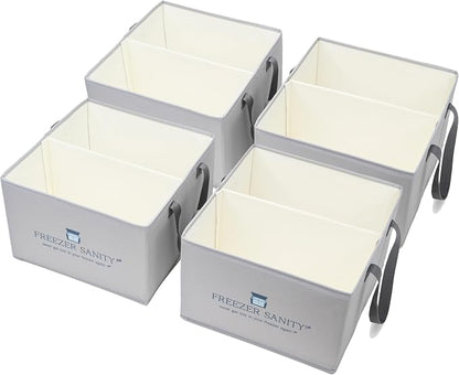 The Original Chest Freezer Organizer Bins, Stackable Storage Organizers - Image 8