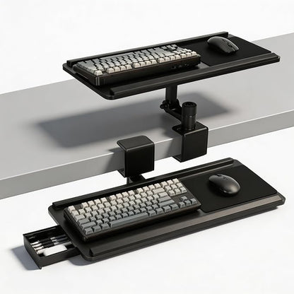 Adjustable Under Desk Keyboard Tray by Unknown