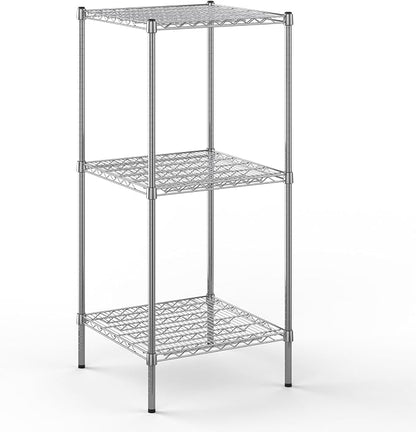 24" Deep x 24" Wide x 54" Height Wire Shelving Kit | 3-Tier | NSF Commercial by Regal+Altair