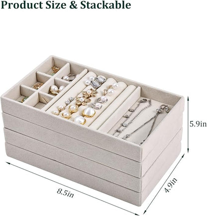 Stackable Jewelry Organizer Trays - Image 4