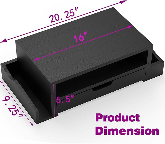 Simple Trending Wood Monitor Stand Riser - Image 6