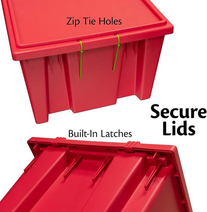Akro-Mils 35225 Nest and Stack Plastic Storage Bins, Heavy Duty Industrial - Image 4