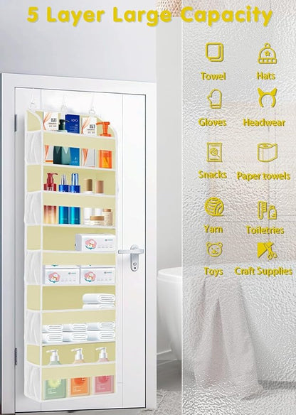 1 Pack Over The Door Storage Organizer - Image 6