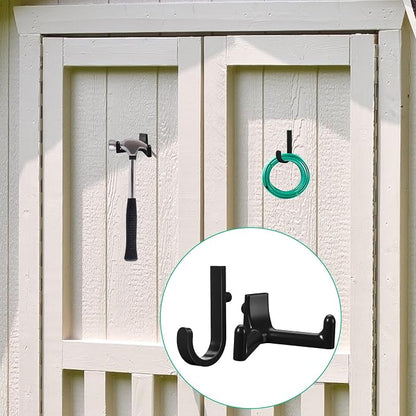 20 Pcs Storage Shed Tool Hooks Black Tool Hanger Compatible - Image 6