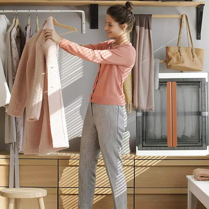 Wardrobe, Collapsible Storage Cabinet, Useful Box - Image 8